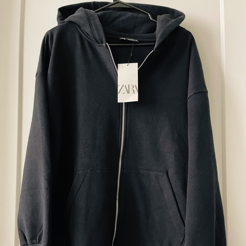 Zara women’s oversized hoodie